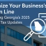 Georgia 2025 business tax