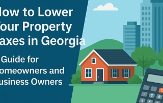 How to lower property taxes in Georgia